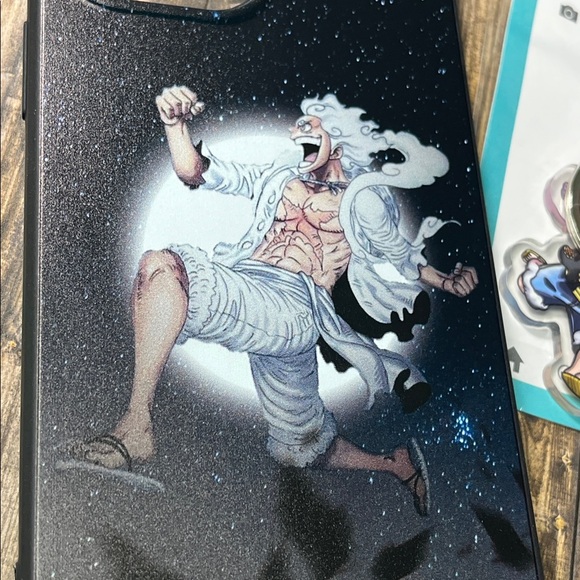 5for$10 iPhone 12 Pro Max Phone Case Anime One Piece Monkey D. Luffy - Picture 2 of 5